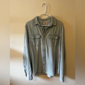 Marine Layer Denim Snap-Button down shirt